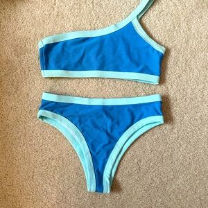 One Shoulder Bikini Set